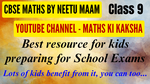 CBSE Maths Video Lectures